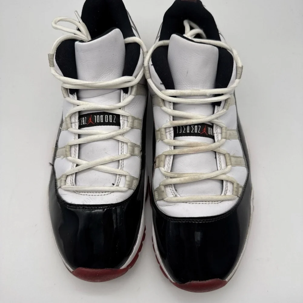 Size 12- Jordan 11 Retro Low Concord-Bred